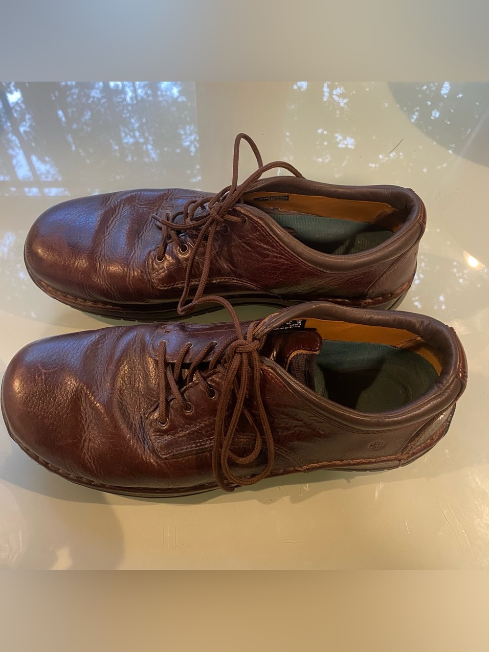 Red Wing Stitch Max Men’s Size 12 Brown Leather Steel Toe Slip Resistant